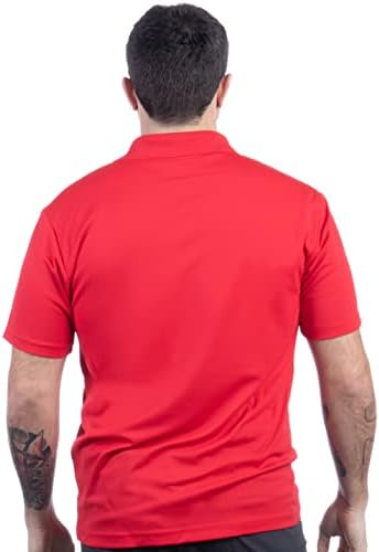 מאמן | חולצת פולו אימון - כחול מלכותי, אדום, ירוק, נייבי, שחור ביצועים גברים נשים צווארון חולצה